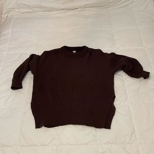 Aerie Oversized Chenille Sweater